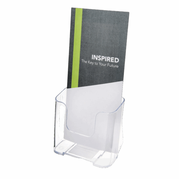 Single Pocket Free Standing Brochure Holder - Portrait