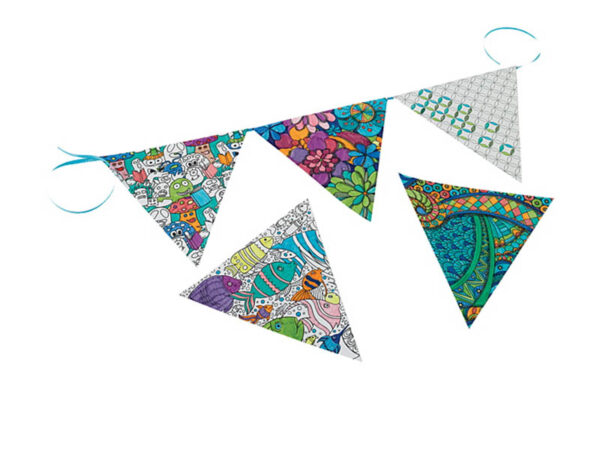 Colour Craze Book Review Pennants
