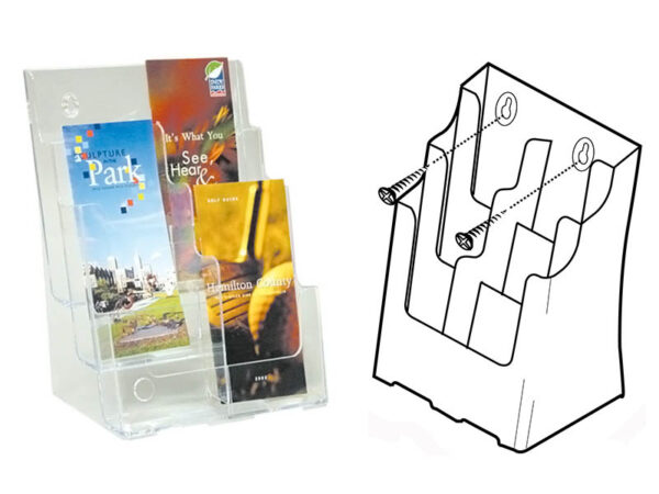 Multi-Tier Brochure Holders - DLE