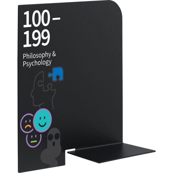 Bookshelf Dividers Dewey With Graphics Set