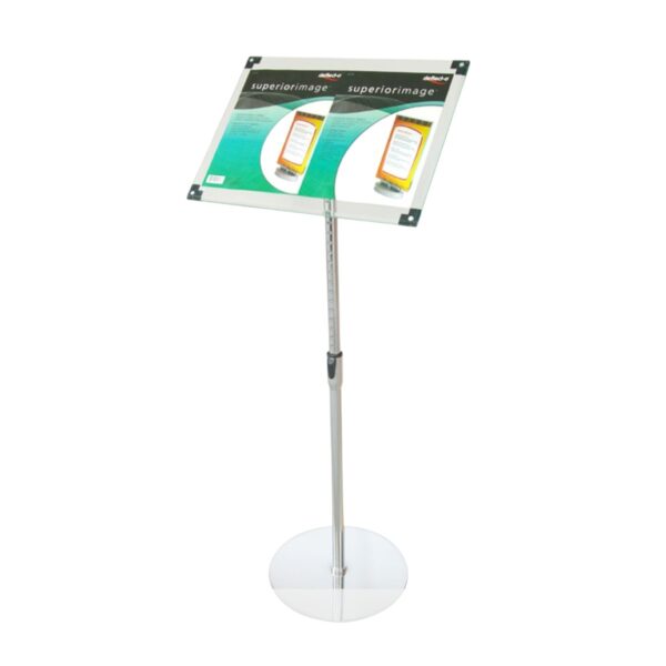 Acrylic Sign Holder Floor Stand