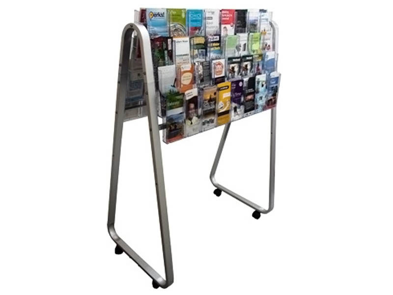 DLE Double-Sided Lit Loc Easel Floor Stands - Image 4