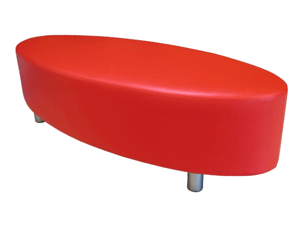 Oval Ottoman