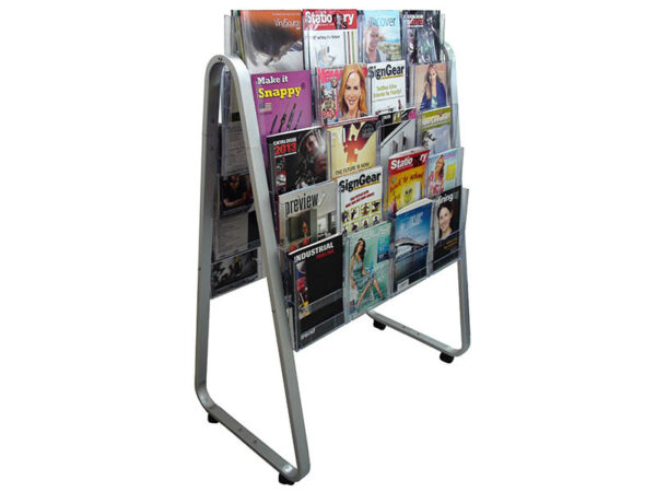 A4 Double-Sided Lit Loc Easel Floor Stands