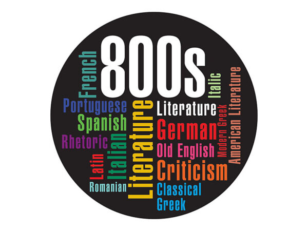 Dewey Library Word Cloud Stickers