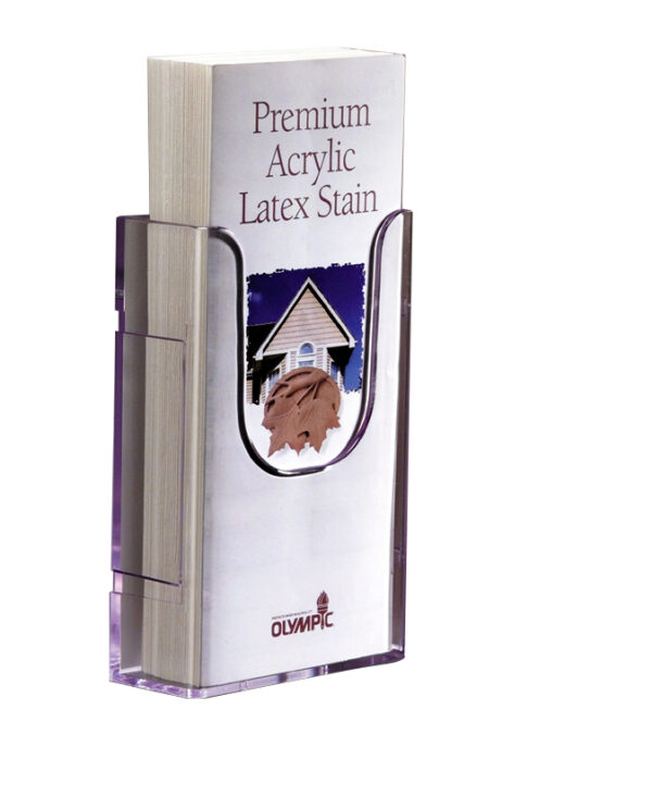 Single Pocket Wall Mounting Brochure Holders - Portrait