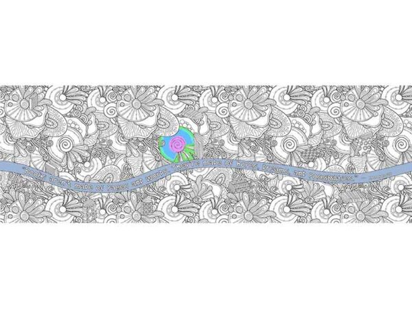 Colour Craze Table Colouring Sheet