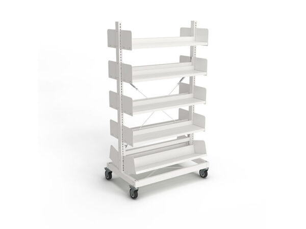 Intraspec Mobile Shelving 1560mm Fiction