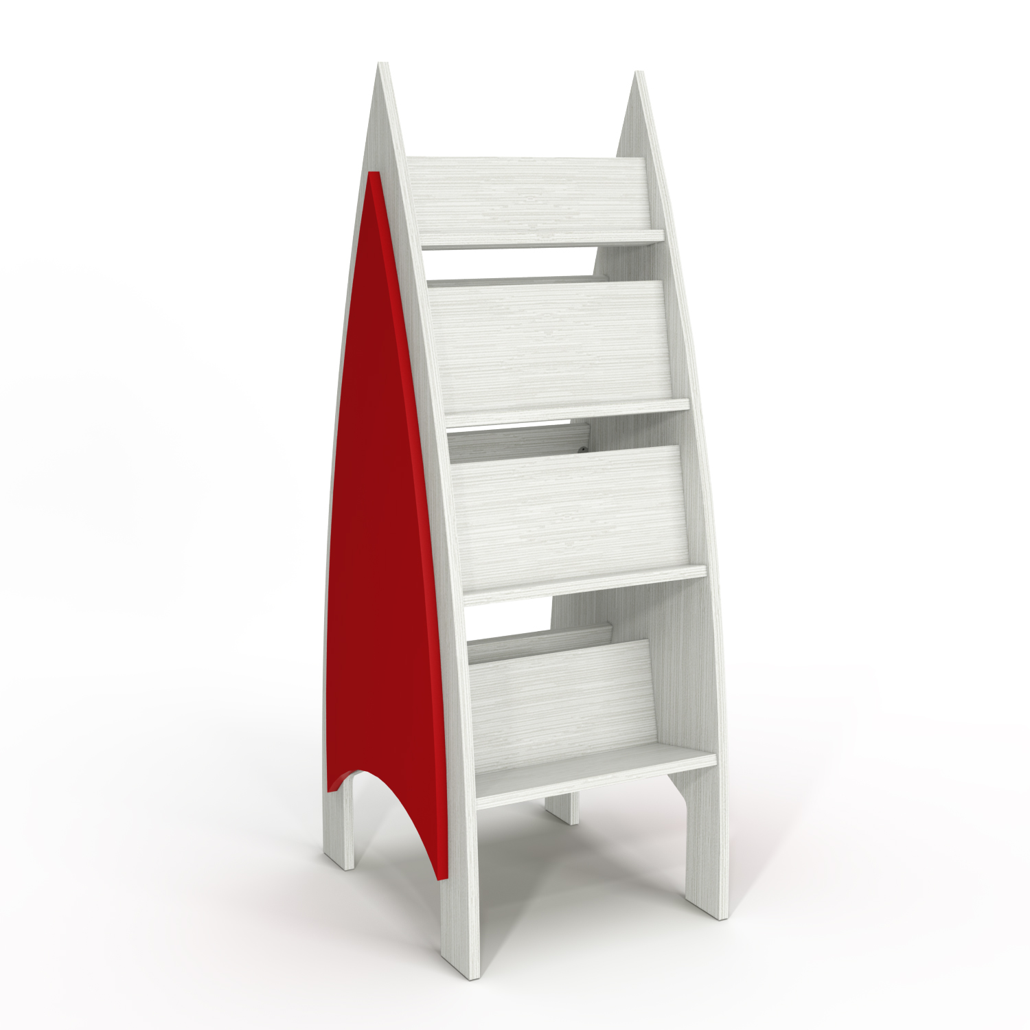 Akaroa Children's Double Sided Book Display - 4 Tier - Image 3