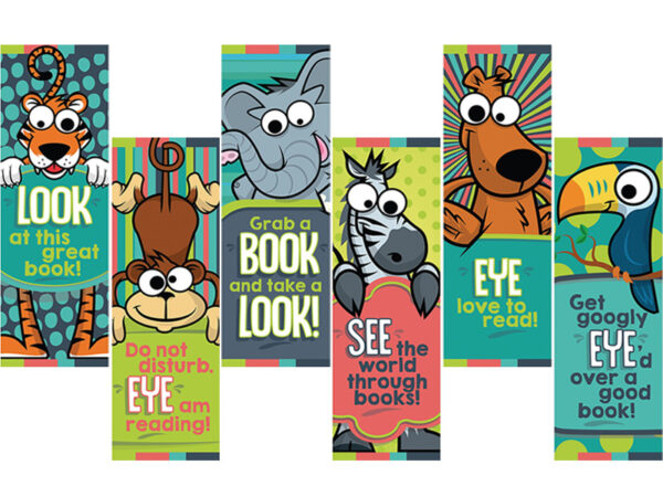 Googly Eyes Bookmarks