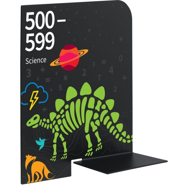 Bookshelf Dividers Dewey With Graphics Set