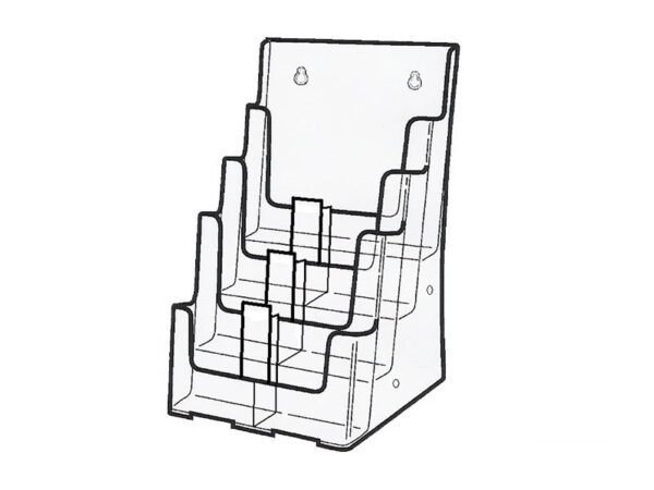 Multi-Tier Brochure Holders Combination - A4/DLE