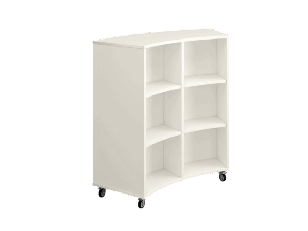 Arc Curved Shelving 3 Tier