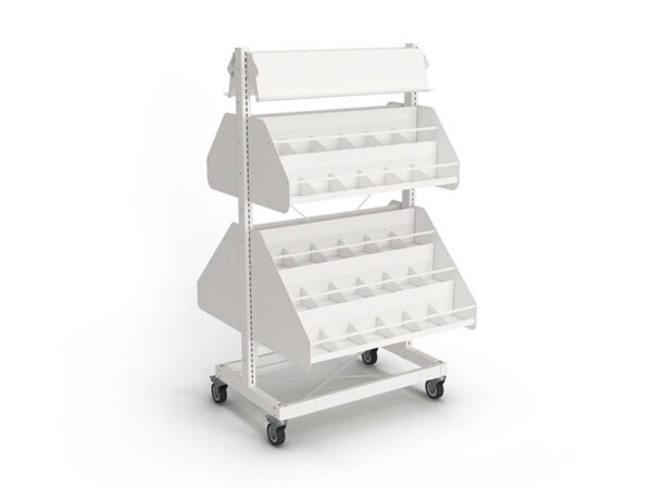 Intraspec Mobile Shelving 1560mm DVD
