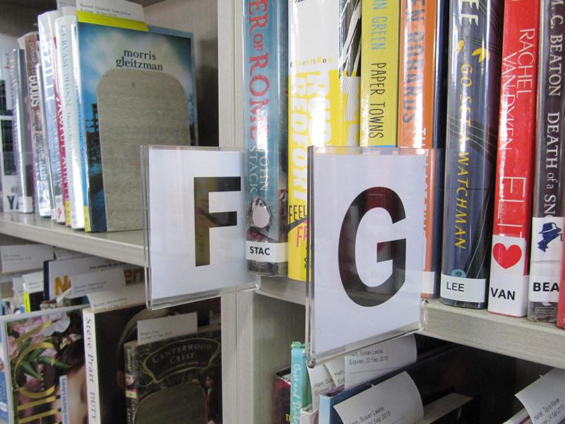 Acrylic Shelf Marker - Image 2